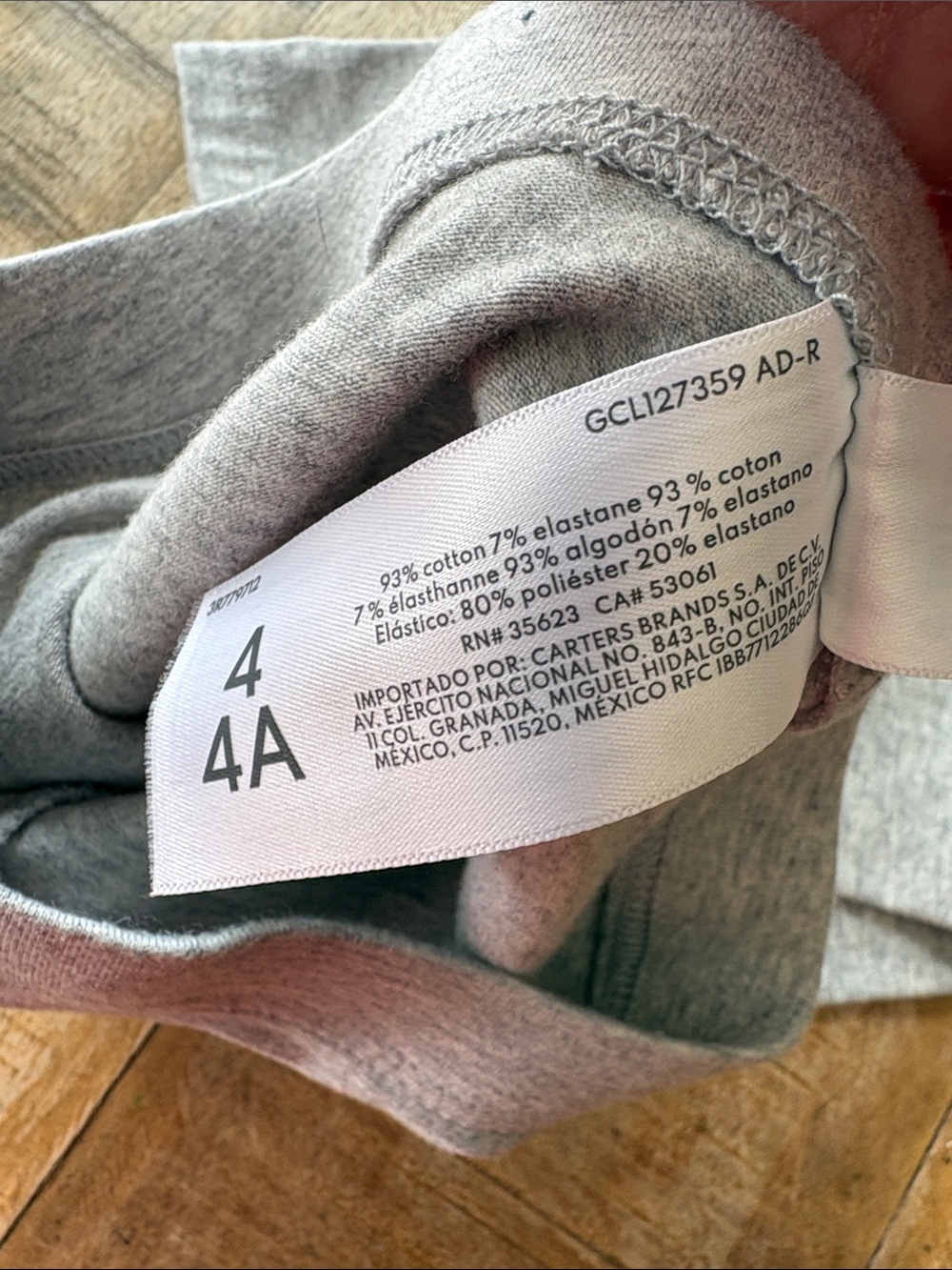 Carter’s Girls' Leggings Trio size 4 - Picture 10 of 10